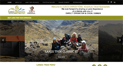 Desktop Screenshot of larestrekperu.com